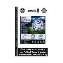 Özel Seri Ft-80-101 3 No Futbol Topu 4 Astar Antrenman Arkadaş Maç Çok Renkli