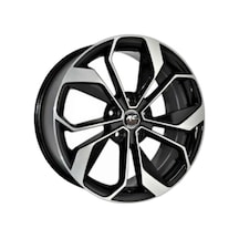 Akd-g747-03 17 İnç 4x100 Clio Symbol Megane Corsa Uyumlu Et40 73.1 Bd 17 İnç Jant Takımı 4 Adet