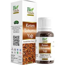 Bio Vitals Keten Tohumu Yağı 50 Ml