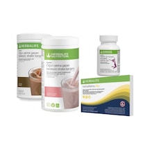 Herbalife Kilo Alma Seti Kadın Aylık Paket 2 Shake Omega Ve Vitamin 7310000033318