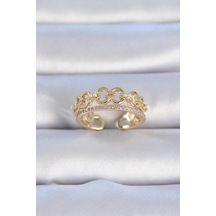 Mey İthalat Pirinç Gold Renk Zirkon Taşlı İnci Detay Kadın Yüzük - Özel Seri Meyeb670920c86db69c504107d428 Altın