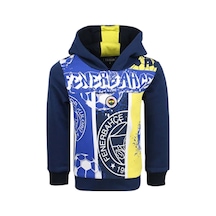 Fenerium Fenerbahçe Çocuk Trıbun Fenerbahçe Pattern Sweat Lacivert