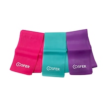 Cosfer Csfplo 3 Lü 120x7.5 Üçlü Pilates Bandı