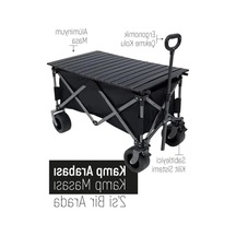 Katlanabilir Kamp Masası Taşıma Vagon Arabası, Pratik Taşıma
