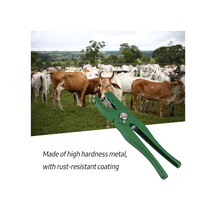 Xindoker Yeşil Metal Kulak Küpesi Penseti - Sığır, Koyun Ve Domuzlar İçin Dayanıklı Çiftlik Ekipmanı Yeşil