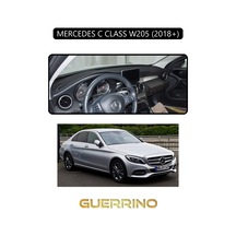 Mercedes C Class W205 2018+torpido Koruma Halısı Siyah Kenar