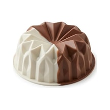 Sarmal Tasarımlı Silikon Kek Kalıbı - Yüksek Isıya Dayanıklı, Yapışmaz Ve Esnek Spiral Pasta Kalıbı 22x8 Cm, 1 Adet .
