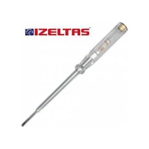 İzeltaş Kontrol Kalemi 190mm Düz Tornavida Elektrik Kontrol Kalem