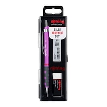 Rotring Tikky Okul Seti 0.5 MM Mor Versatil Kalem + Silgi + Uç