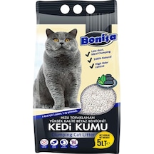 Bonisa Active Carbonlu Topaklaşan Bentonit Kedi Kumu 5 L