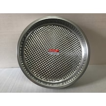 Çiğ Köfte Tepsisi - 1 Numara - Çelik Leğen Motifli - 39 CM