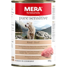 Mera Pure Sensitive Biftekli Yetişkin Köpek Konservesi 400 G