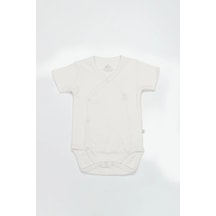 Mey İthalat Organik Natural Basic Style Kruvaze Yarım Kol Body Bs17101 Ekru Diğer