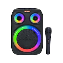 Rose Ms-2047-bt Bluetooth Ve Usb Girişli 8 İnch Şarjlı Işıklı Hoparlör