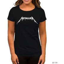 Metallica Cry Siyah Kadın Tişört
