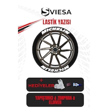Motosiklet Ve Otomobil Araç 3d Oto Lastik Yazısı Michelin
