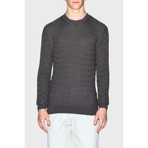 Armani Exchange Erkek Kazak Xm001560 Af11982 F8034 Gri Gri