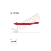 Seat İbiza 2013-2017 Sol Reflektör Arka Tampon Vn-atr035