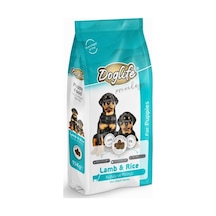 Doglife Kuzu Etli Pirinçli Yavru Köpek Maması 15 KG