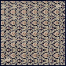 La Boutique 2536-05 Sura İpek 90x90 Karışık