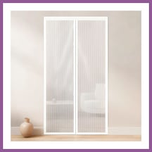 Ren.ga.renk Mıknatıslı Kapıya Uygun Tül Sineklik 105x205 Cm Rengaren Standart