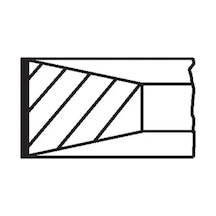 Mahle 00990n0 Segman Olcu: Std 0640q5 2992038 2997796 - 4 Adettir