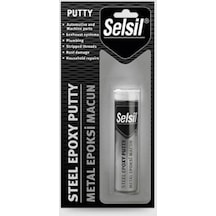 Selsil Metal Putty Epoksi Macun Yapıştırıcı 57 Gr