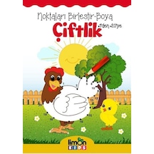 Çiftlik-Noktaları Birleştir Boya- Limonkids