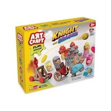 Art Şövalye Ve Ejderha Oyun Hamur Set 280 Gr Açık Bej