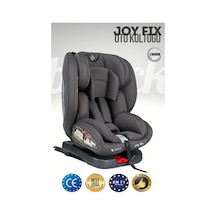 Joy Fix 0-36 Kg 360° Dönebilen Isofix'li Oto Koltuğu Gri