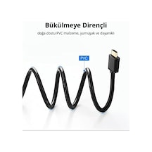 Uhd 4k Yüksek Hızlı Ethernet Ve Hdmı Kablosu, 10 Metre