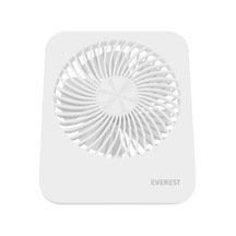 Everest Efn-601 Beyaz 2000mah 4 Kademeli 4000rpm Hız Metal Ayak Masaüstü Usb Fan