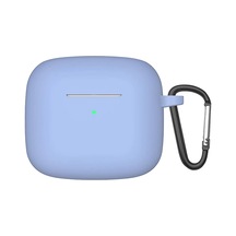 Caseonn Huawei Freeclip 2 Kılıf Askı Aparatlı Mat Silikon Mavi