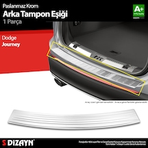 S-dizayn Dodge Journey Krom Arka Tampon Eşiği 2011 Üzeri A+ Kalite