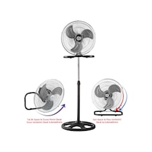 Rubenis Rbs-20 Premium 18" 130 W 3'ü 1 Arada Sanayi Tipi Vantilatör