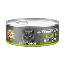 Prochoice Tiftiklenmiş Tuna Balıklı & Midyeli Yaş Kedi Maması 70 Gr