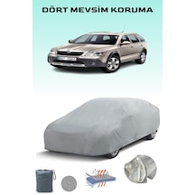 Skoda Octavia 3 Scout Uyumlu Araba Brandası, Oto Branda, Araba Çadırı, Su-güneş Geçirmez Gri