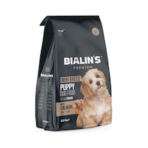 Bialins Premium Mini Breed Yavru Köpek Maması Somonlu 2.5kg