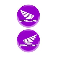 Pcx Deflektör Damla Logo Sticker 5.5cm Diğer