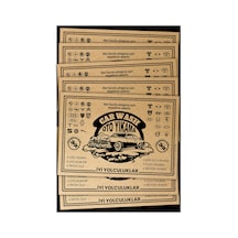 Kraft 120 G 35x50 CM Kalın Kağıt Oto Paspas Kağıdı 200 Adet