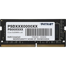 Patriot PSD416G320081S Signature 16 GB DDR4 3200 MHz CL22 Notebook Ram