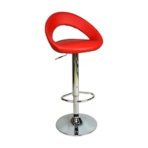 Bürocci Larissa Bar Taburesi-Kırmızı-9501Q0116 Çok Renkli