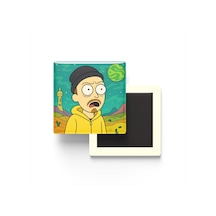 Jesse Pinkman - 9x9 Cm Baskılı Kare Buzdolap Magneti