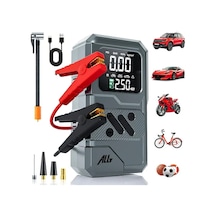 Ally St-9654 Taşınabilir Göstergeli Araç Lastik Şişirme Ve Starter Akü Takviye Seti- 5775