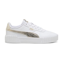 Puma Carina 3.0 Metallic Whisper Kadın Beyaz Sneaker Ayakkabı 40451102 Beyaz