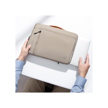 Bange Bg-6802 Laptop Çantası Notebook Koruyucu Kılıf, Renk: Siyah Küçük Siya