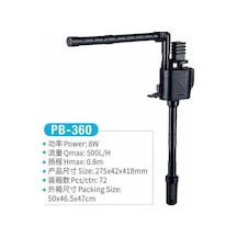 Jeneca Pb-360 Şelale Filtre Pompası
