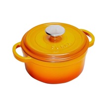 Demirdöküm 32 Cm Derin Tencere Turuncu