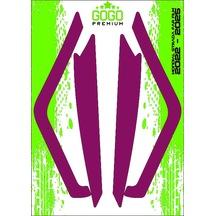 Mondial Strada 2022 - 2025 Uyumlu Far Üstü Film Mor Çok Renkli