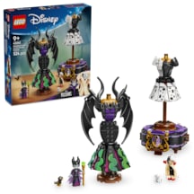 LEGO® ǀ Disney Kötüleri Malefiz'in ve Cruella De Vil'in Elbiseleri 43262 - 9 Yaş ve Üzeri Çocuklar için Yaratıcı Oyuncak Yapım Seti (524 Parça)